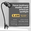 Adjustable focus 5.6w white to yellow light