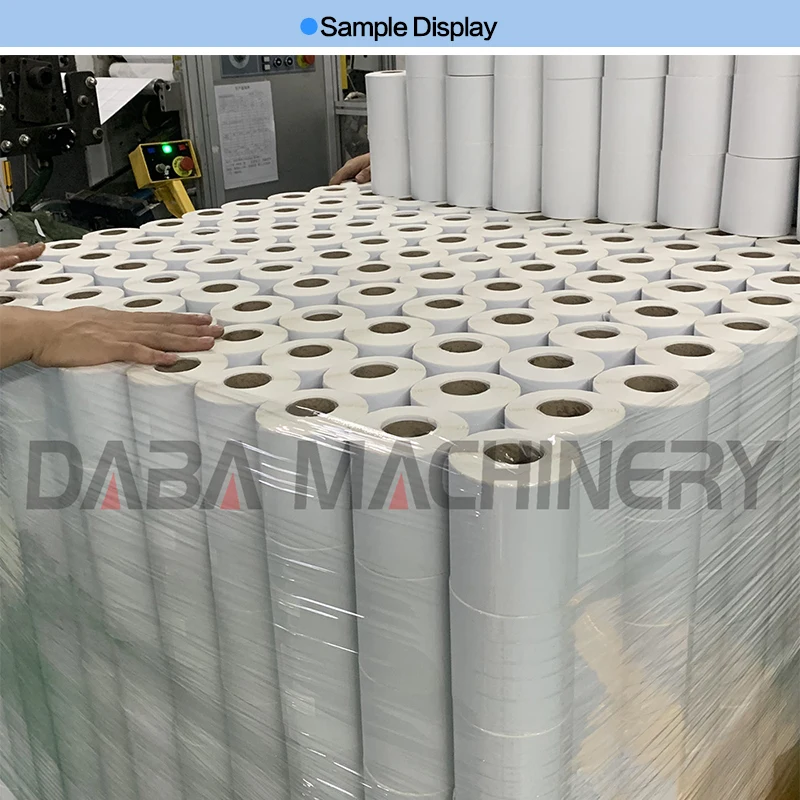 Automatic Blank Sticker Label Roll to Roll Paper Rotary Die Cutting Machine