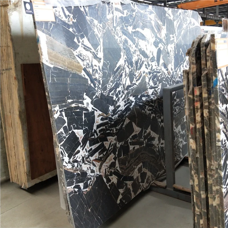 product modern kitchen countertop new design brown color slab marble for hotel indoor flooring tiles-5