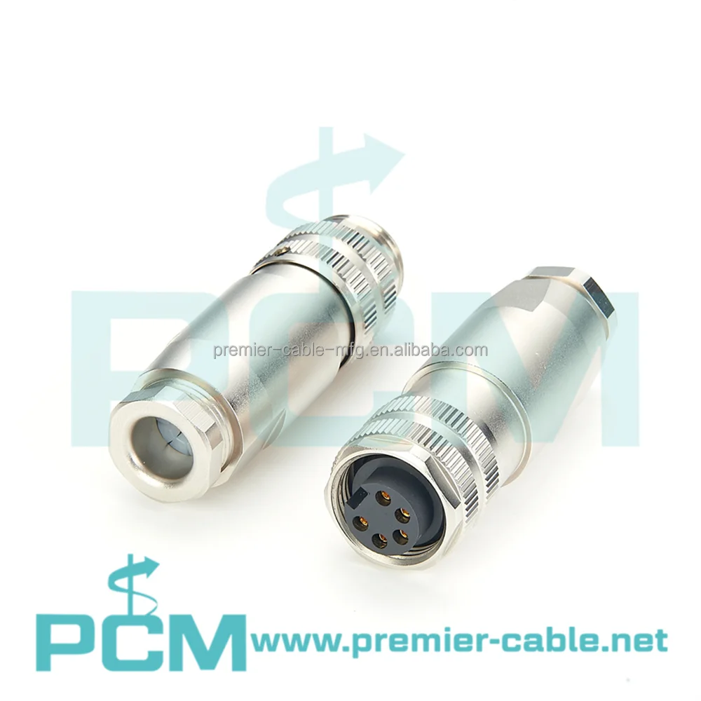 NMEA2000 Mini-C 7/8'' Field-Attachable Wireable Connector for Power Signal Line supplier