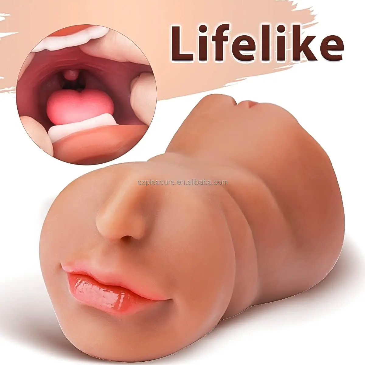 3 in 1 Masturbator Anal Butt Mouth Real Vagina Pockets Pussy for Men Sex Male Toys Sex Adult Sexy Toys Male Masturbator