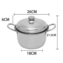 Кухонная утварь, продукция из нержавеющей стали, кастрюля для супа, кухонные принадлежности доступны в различных размерах