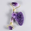 Rullo di ametista e cuore Gua Sha (senza scatola)