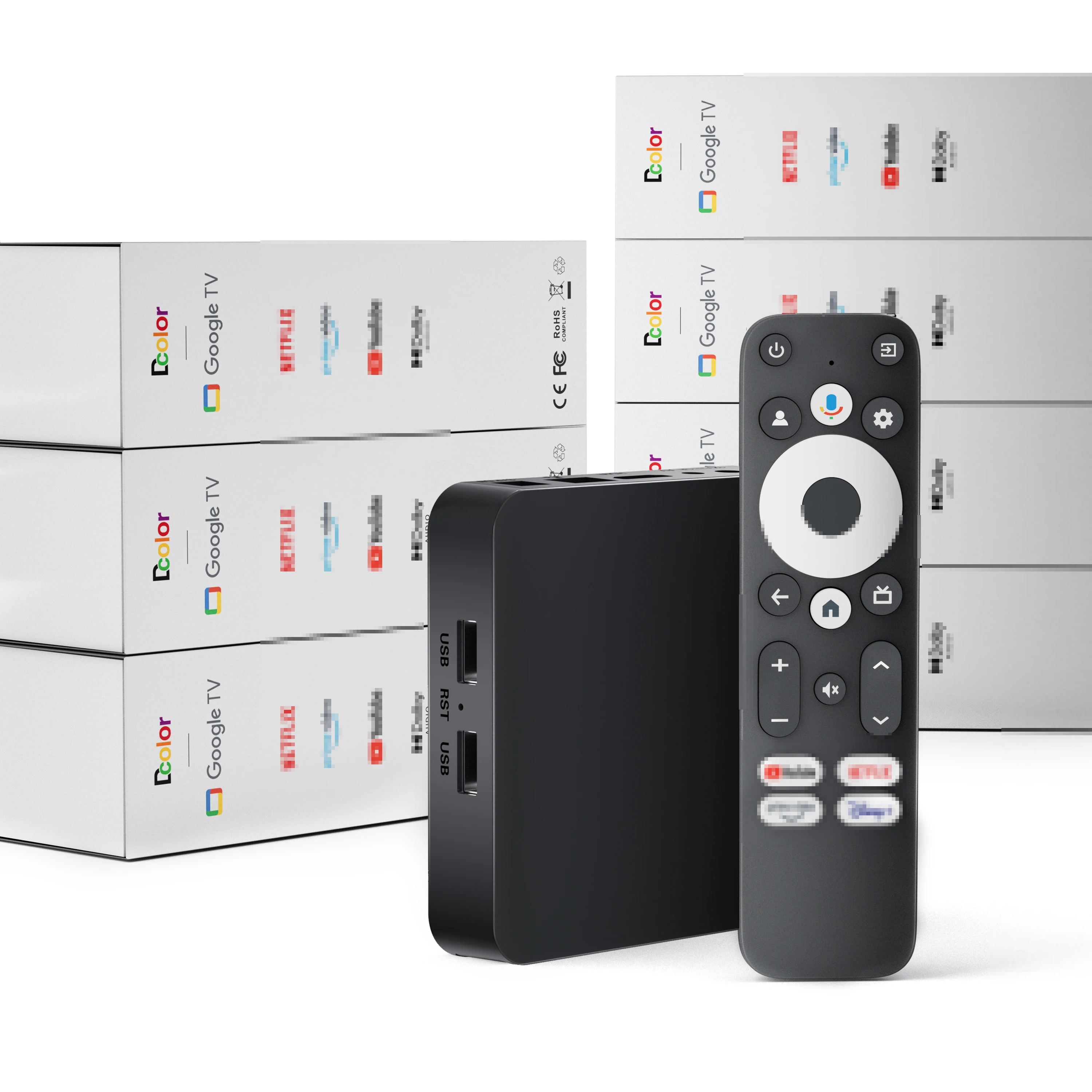 Dcolor GD2 Google Certified TV Box - 4K HDR, Android 12