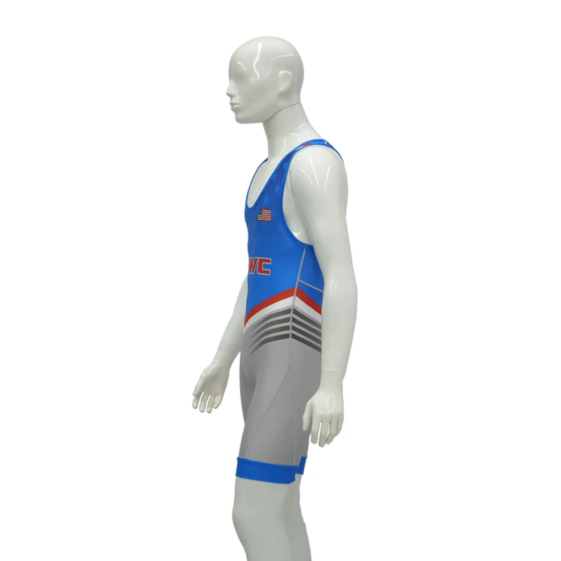 Unisex Custom Pro Tights Wrestling Singlet Spandex/Polyester 220g Quick ...