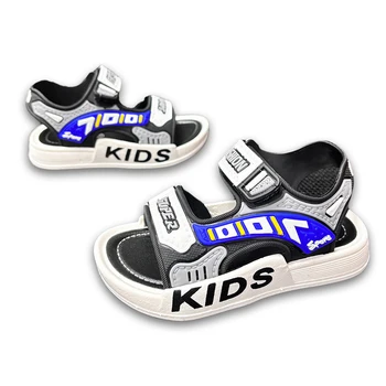 Children's' Fashion Casual Sandals 2024 New Soft Sole Anti-slip Student Boy Baby Beach Sandals Shoes