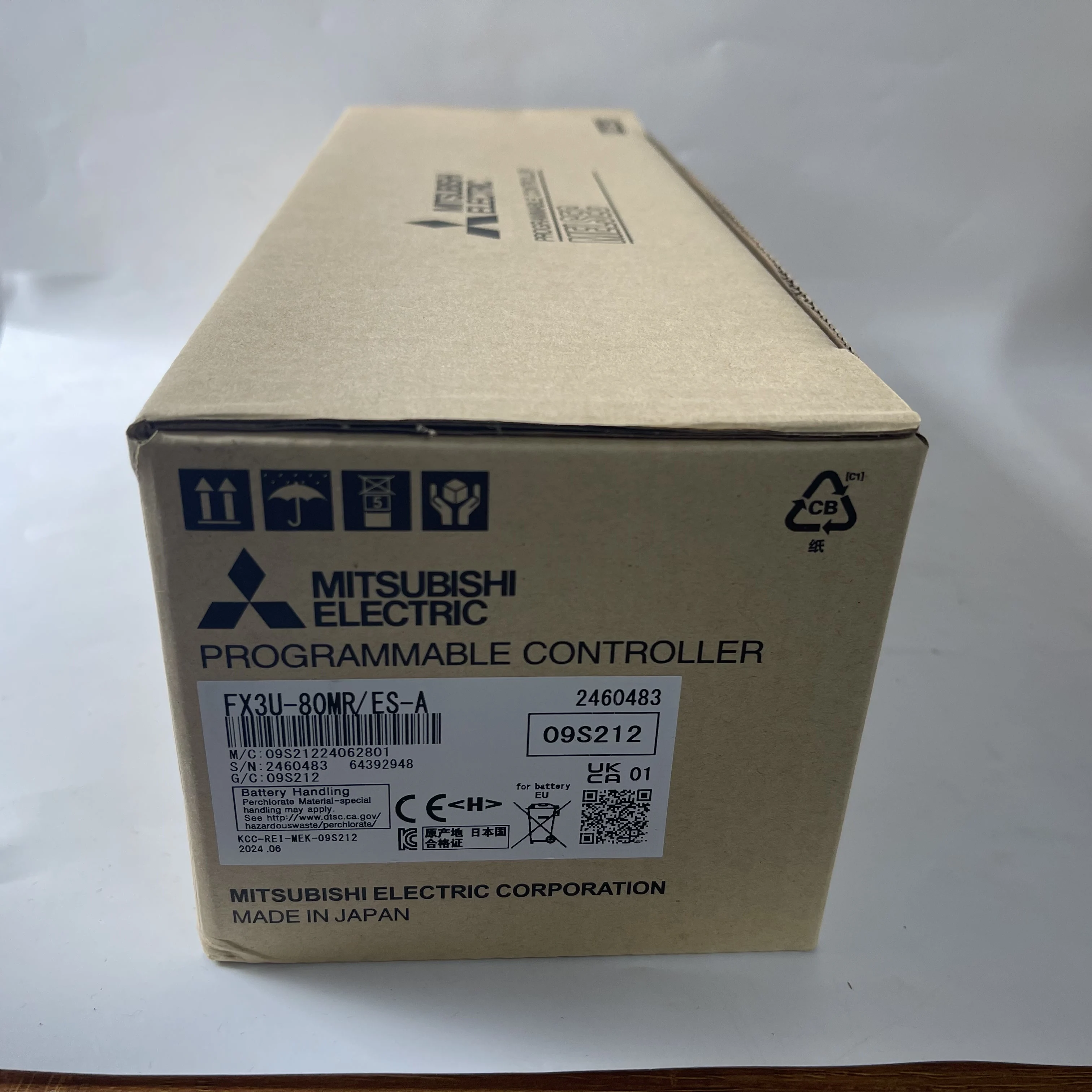 MITSUBISHI Programmable Logic Controller PLC FX3U-80MR/ES-A MITSUBISHI Programmable Logic Controller PLC FX3U-80MR/ES-A