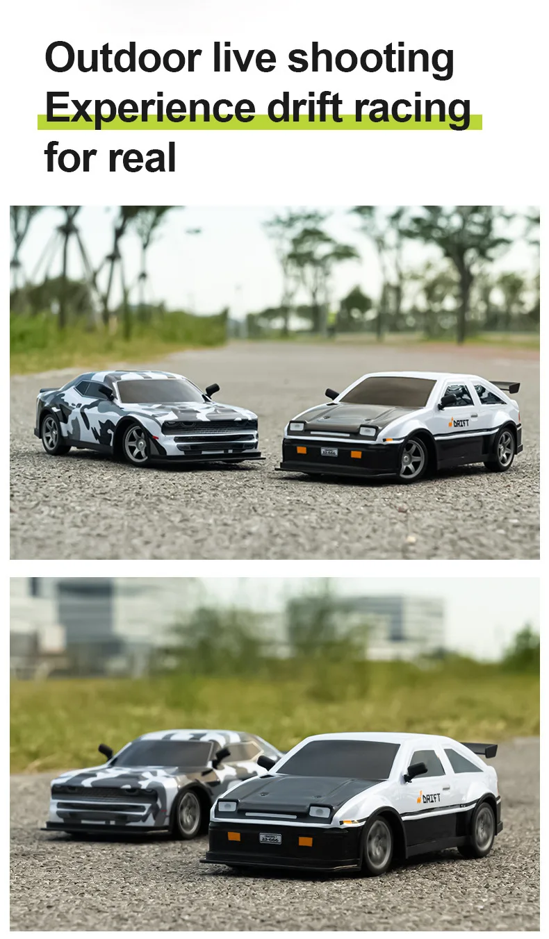HOSHI Ae86 1:16 RC Car 2.4G High-speed Drift Car With Led Lights S921 S922 S923 S924 4WD Remote Control Vehicle for Kids Gifts