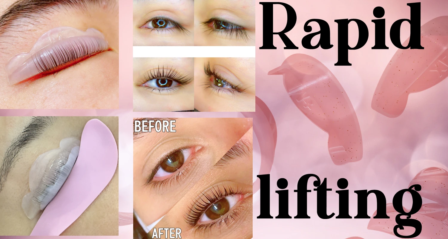 Self Sticky Lash Lift Pad Extreme Shields 6 Sizes Eyelash Lifting Pads Perming Shield Lash