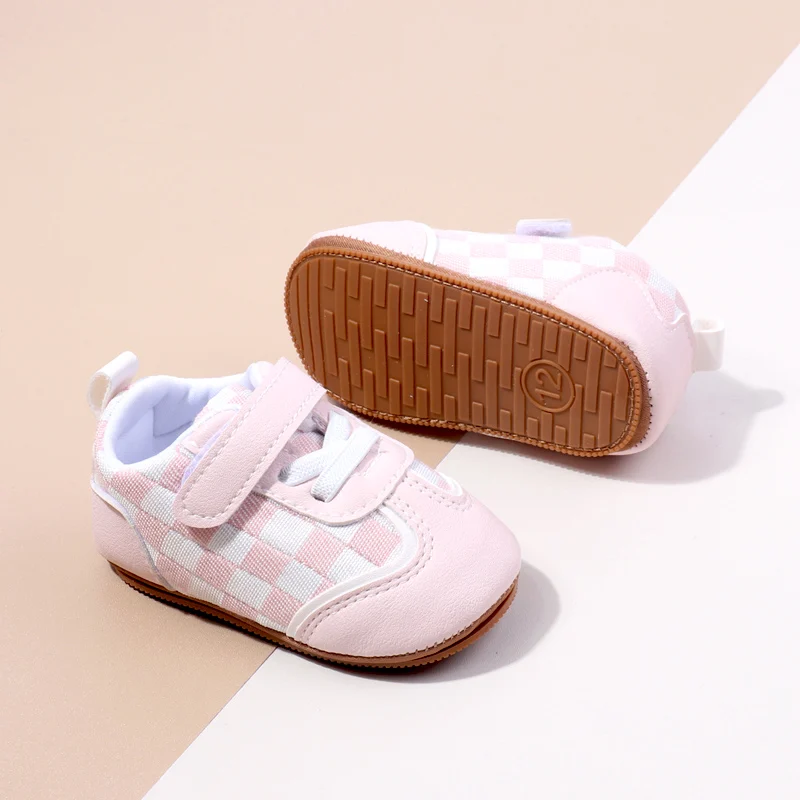 2024 High Quality Anti-slip Hook&loop Soft TPR Outsole Unisex Baby Toddler Sport Shoes Boys and Girls Casual Shoes BXC4142 supplier