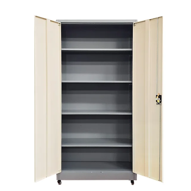 2-Door Steel Filing Cabinet with Wheels for Organization & Storage on Sale