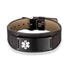 Brown leather + black curved piece