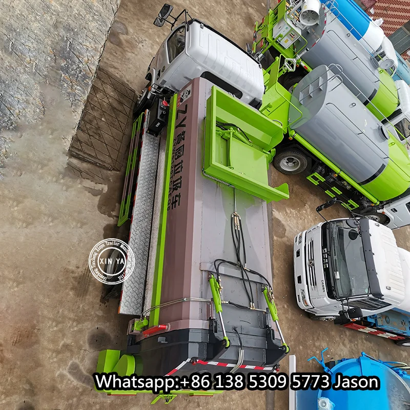 Поо поворотный рычаг 5 тонн мусорные мешки с коробкой баки открытый