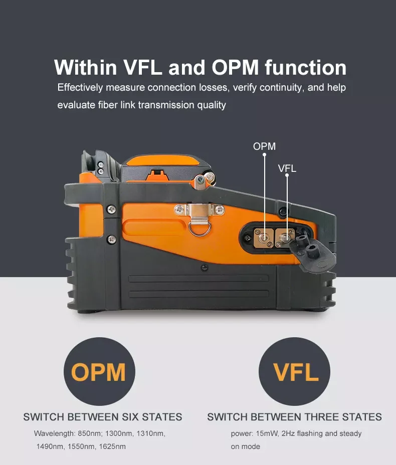 Hot Products Ai-9 Optical Fiber Fusion Splicer ai9 Fiber Optic Splicing Machine ai 9 Ai9