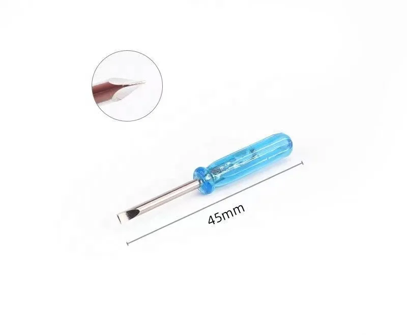 Portable Mini Screwdriver for BTE Type Hearing Aids Volume Adjustment Tool with Spare Parts Accessories for Hearing Aid Tools