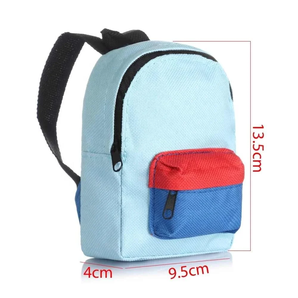 
 Из мультфильма «Холодное сердце», 1 шт., мини куклы рюкзак двойной плечевой ремень сумка с замком подходит 18 дюймов/43 см для ухода за ребенком для мам кукла красочный школьный Игрушки Аксессуары  