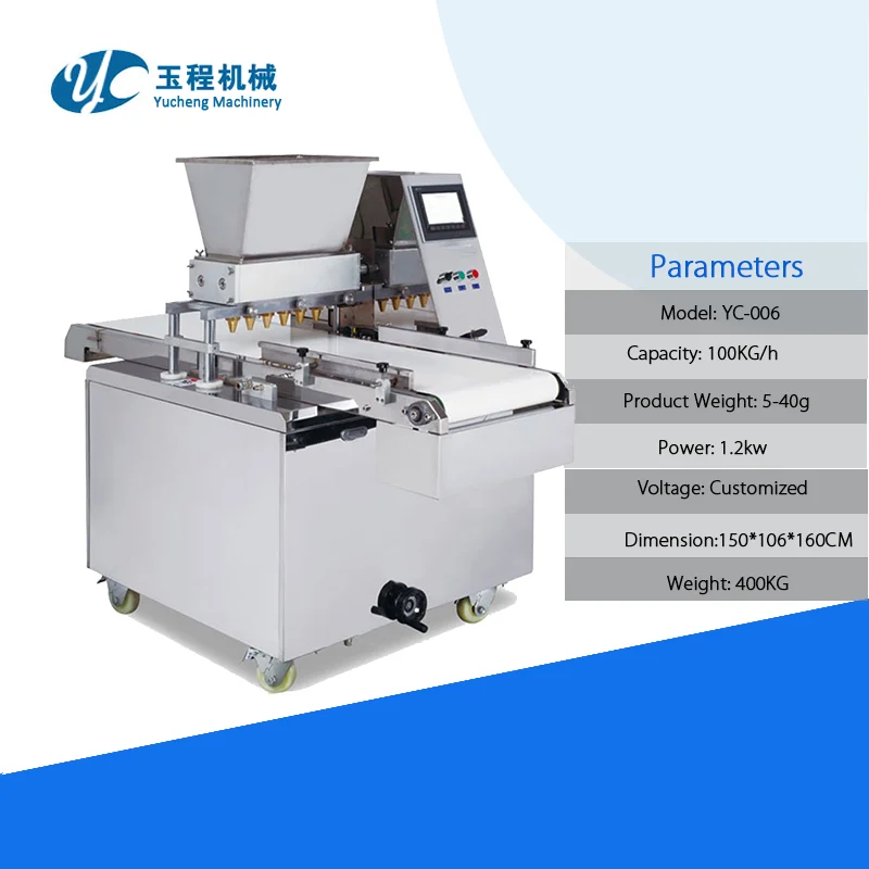 Hot Sales Professional Cookie Dough Depositor Machine With Large Capacity Manufacturers manufacture