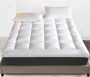 Hotel Comfort Pad & Mattress Protector Non-Slip Knitted Bed and Breakfast Protective Pad for Dormitory Anti-Dust Mite Home Use