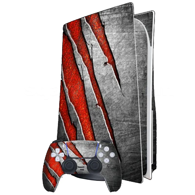 Customized Console Silicone Cover Dust Proof Anti-Scratch Protective Skin Case Video Games & Accessories for Ps5 Disk Version