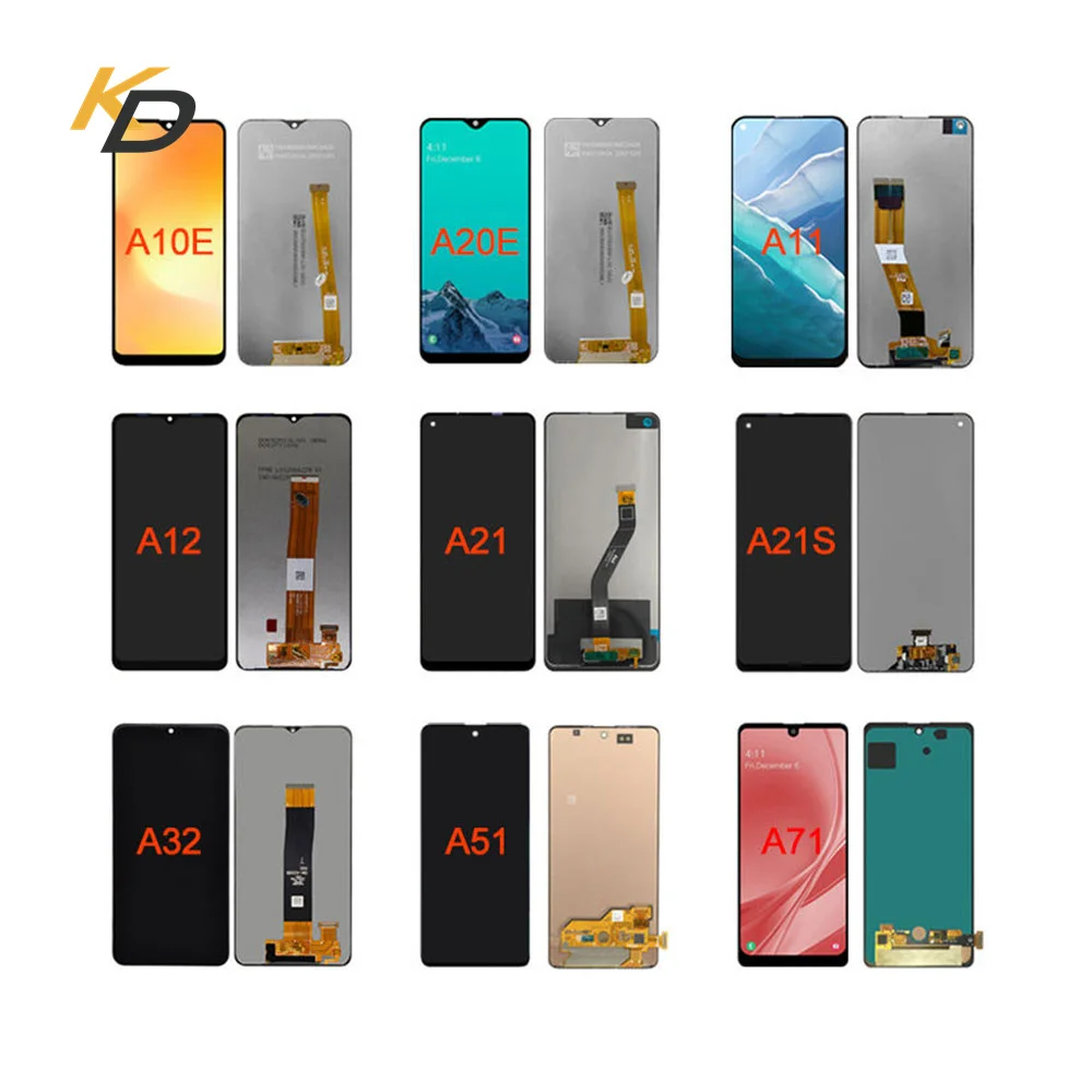 For Samsung Galaxy A50Llcd with Touch Folder 2 Combo for Samsung A50 A50S A70 A80 A90 Lcd Screen Display