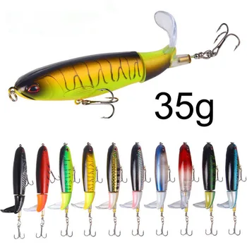 CHEERY 13g 10cm Premium Pencil Lure Kit Bass Trout Carp Baits Propeller Tail Durable Hooks Realistic Action Freshwater Lake – Pencil – view 5