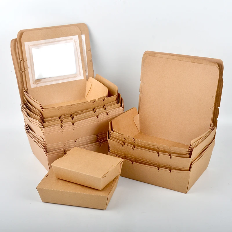 Senang Customized Food Grade Paper Packaging French Fried Chicken Box