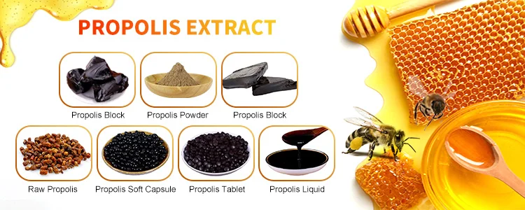 Propolis Powder Process Natural Food Grade Raw Material Pure Propolis Extract Propolis Capsules ...