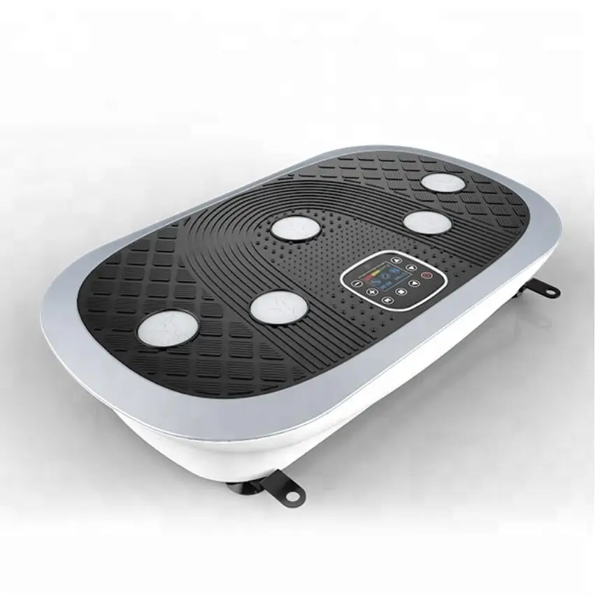 Vibrate Plate Exercise Machine Crazy Fit Massage Vibration Platform Machines Fitness Body Massager With Remote Control