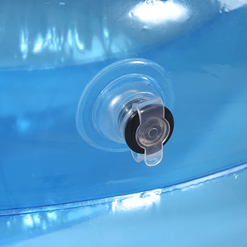 3 Person Inflatable Pool With Heart Shape Backrest Heart Inflatable