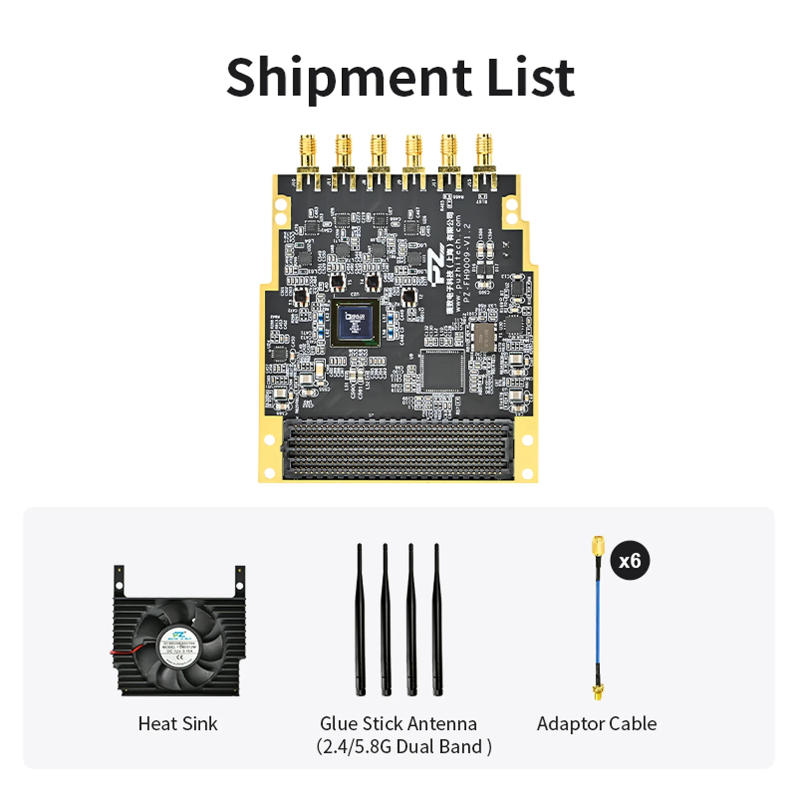 Puzhi PZSDR PZ-FH9009 SDR Software Defined Radio RF Demo Board