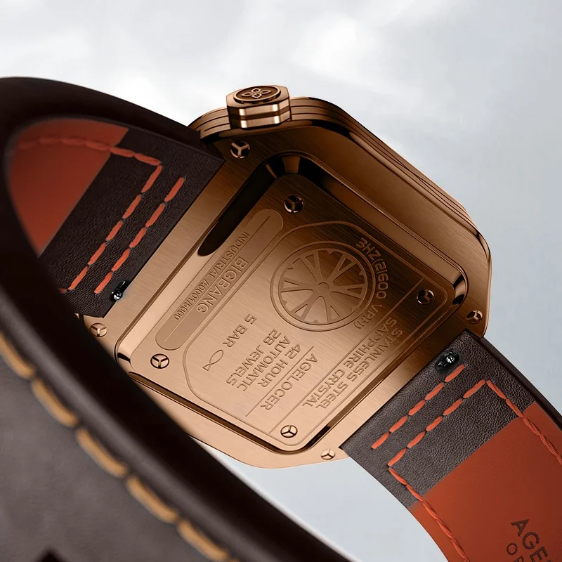 AGELOCER Racing Watch Luxury Gold Men's Mechanical Watch