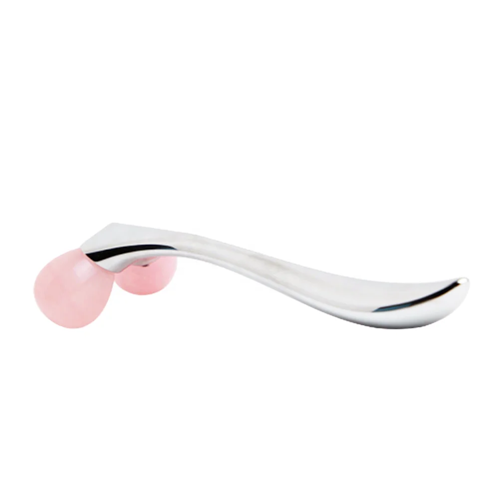 Антивозрастной Массажер для лифтинга лица и шеи с металлической ручкой для домашнего использования