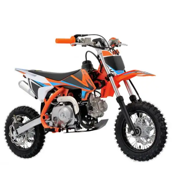 New Green 125cc Moto Cross Pit Bike Kids Dirt Bike Cross Motorcycle T04 ...