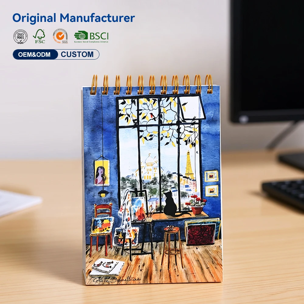 Horizontal Line Coil Notebook Creative Portable Pocket Notebook Student Word Notebook A7