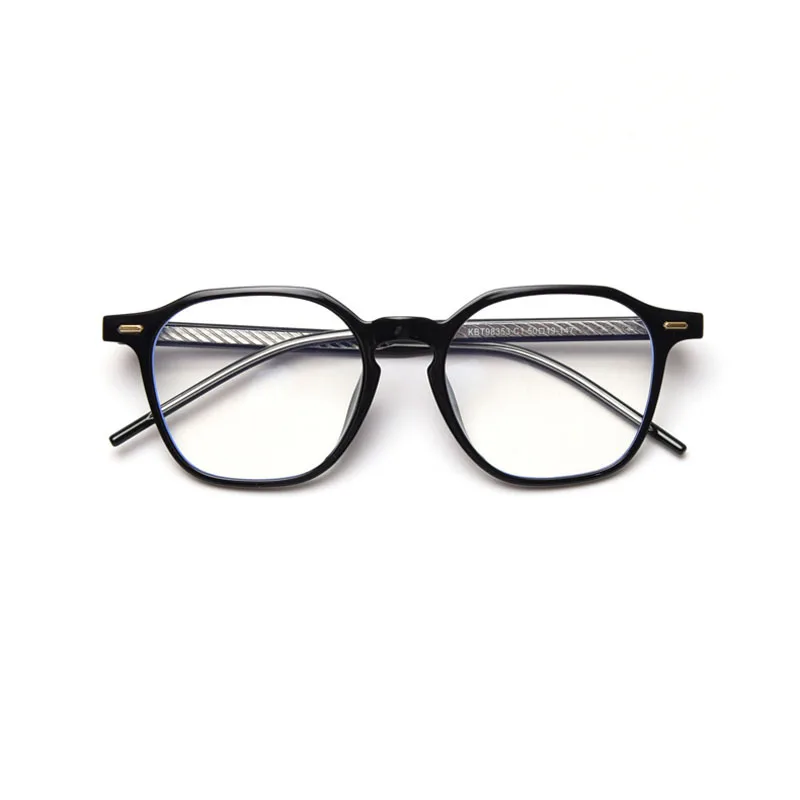 Korean Version of the Box Art Fan Flat Mirror Male Ins Net Red Photo Glasses Female Myopia Glasses Frame