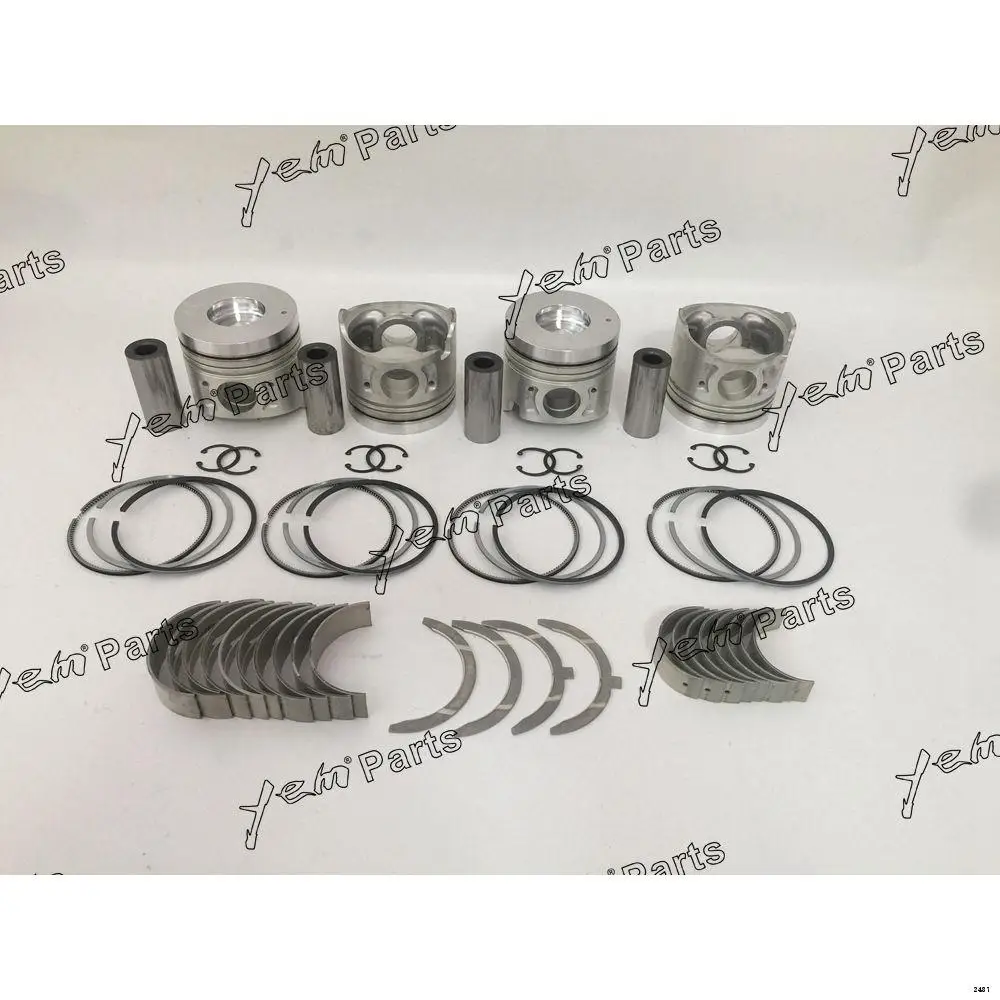 Japan OEM Parts Overhaul Kit With Cylinder Bearings Piston Rings For Hino S05D