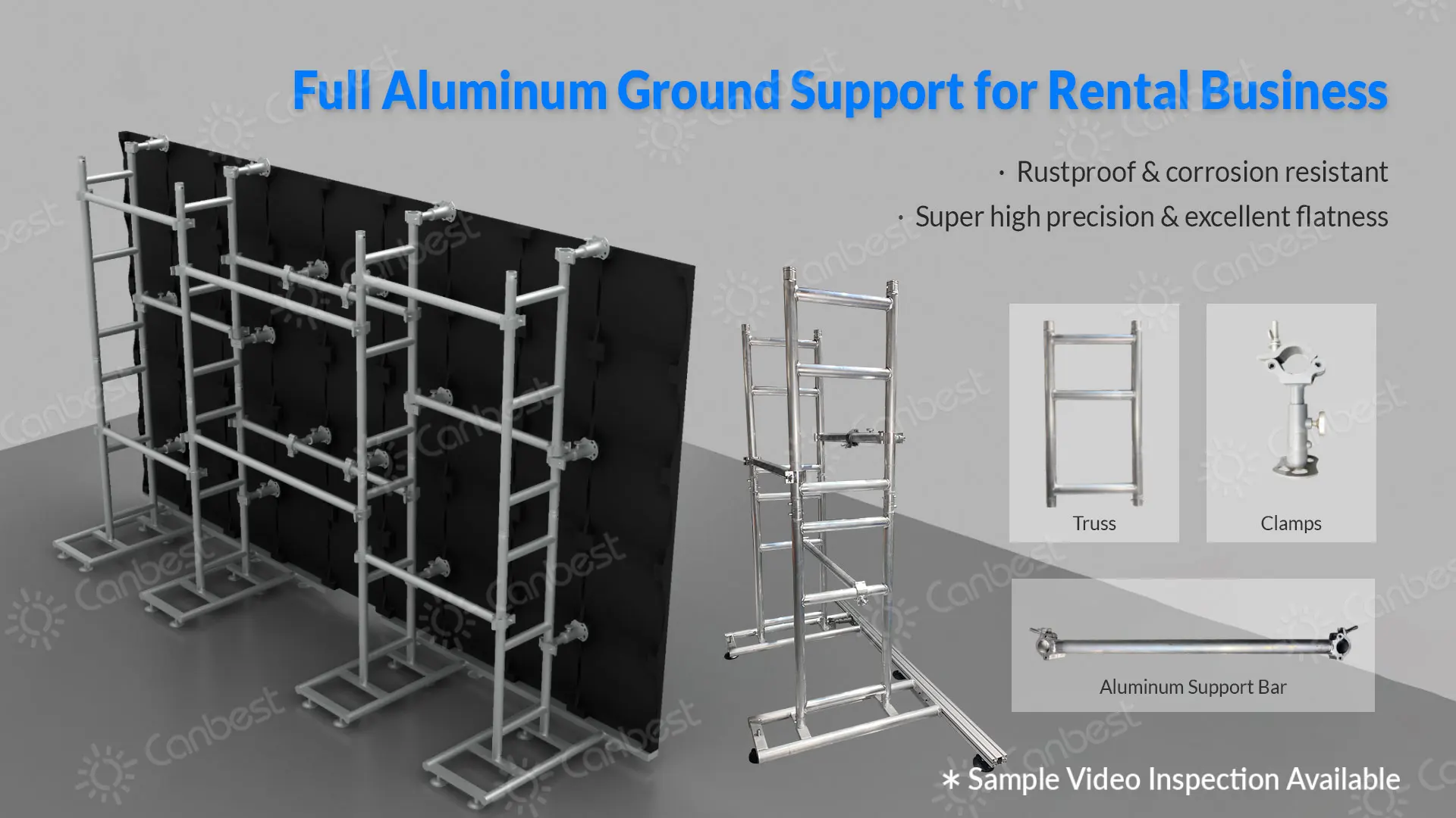 Rental Led Display Screen Accessories Stacking Bracket And Hanging ...