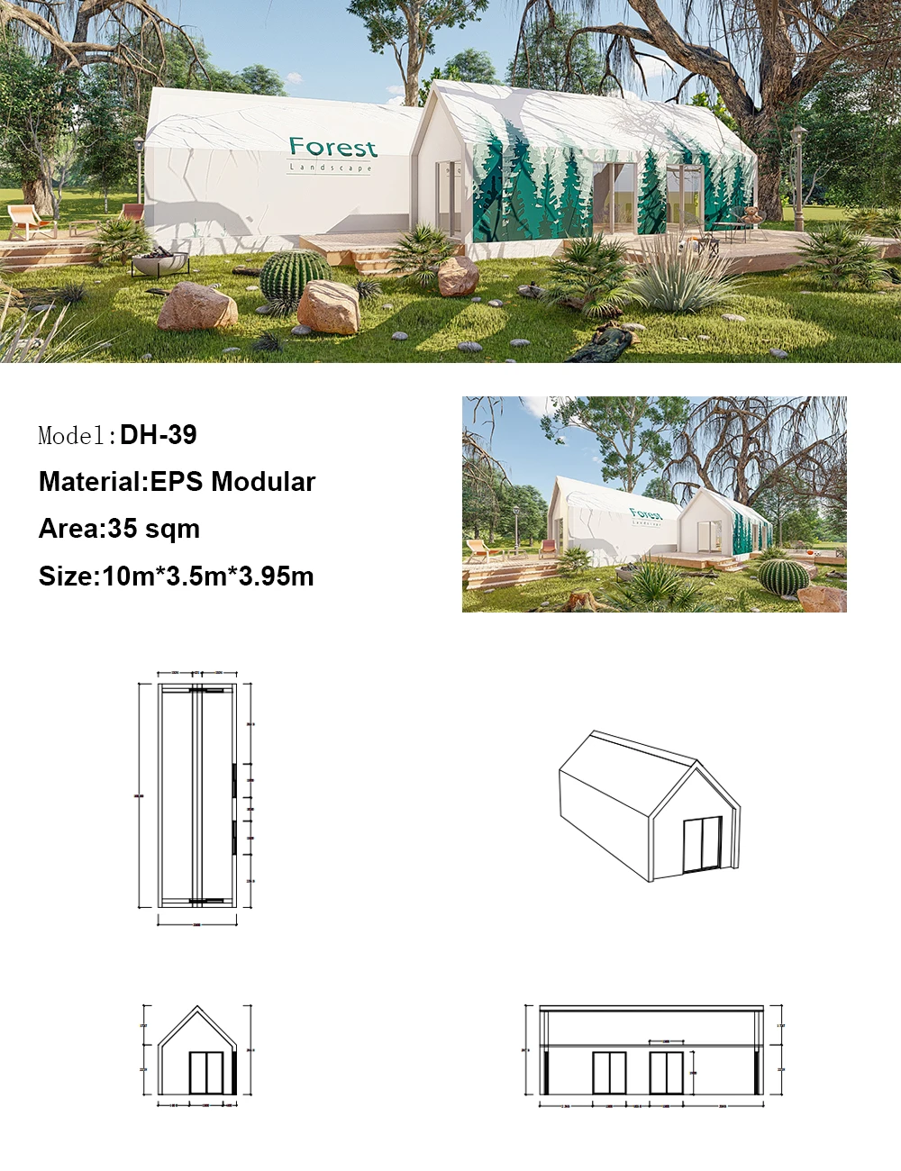 Prefabricated Dome Houses Foam Building Module Polystyrene Dome Casa