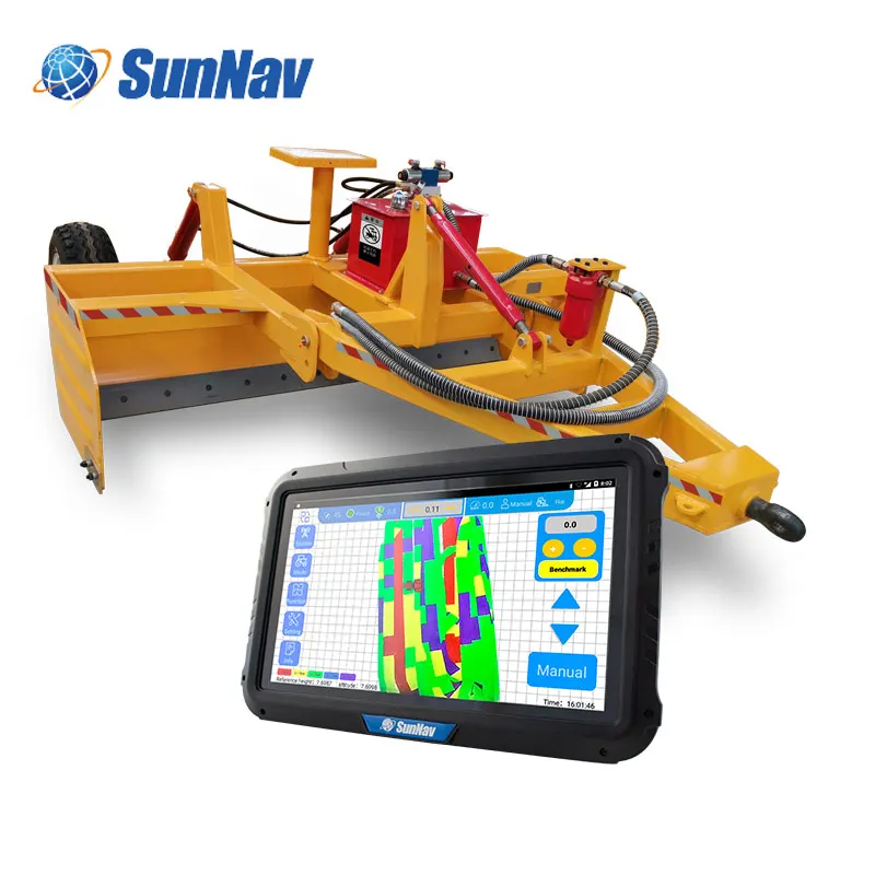SunNav GPS Field Level II System AG2000 Slope Leveling for Agriculture Tractors Land Grader Android System