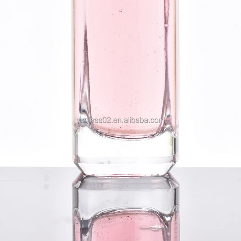 Essential oil glass bottle Square Serum glass Dropper Bottle skincare cosmetic glass dropper container factory