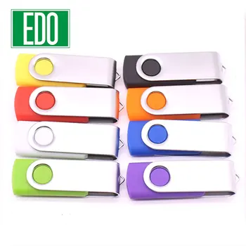 EDO USB Flash With 4GB 8GB 16GB 32GB 64GB 128GB Pen Drive Thumb Drive USB Stick Wholesale Swivel Usb Flash Drive