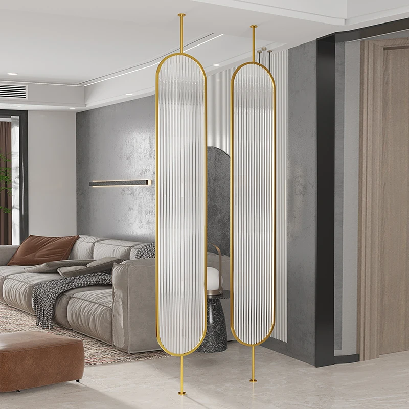Partition Screen Decorative Wall Screen Welding Room Dividers Stainless Steel Metal Ceiling Room Divider Screen