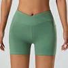 Pantalones Cortos Verde Escarcha