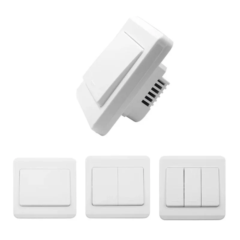 QIACHIP 433Mhz RF Remote Control Switch Dual Control Zero FireWire 86 Wall Panel Wireless Receiver Smart Home SK301/2/3