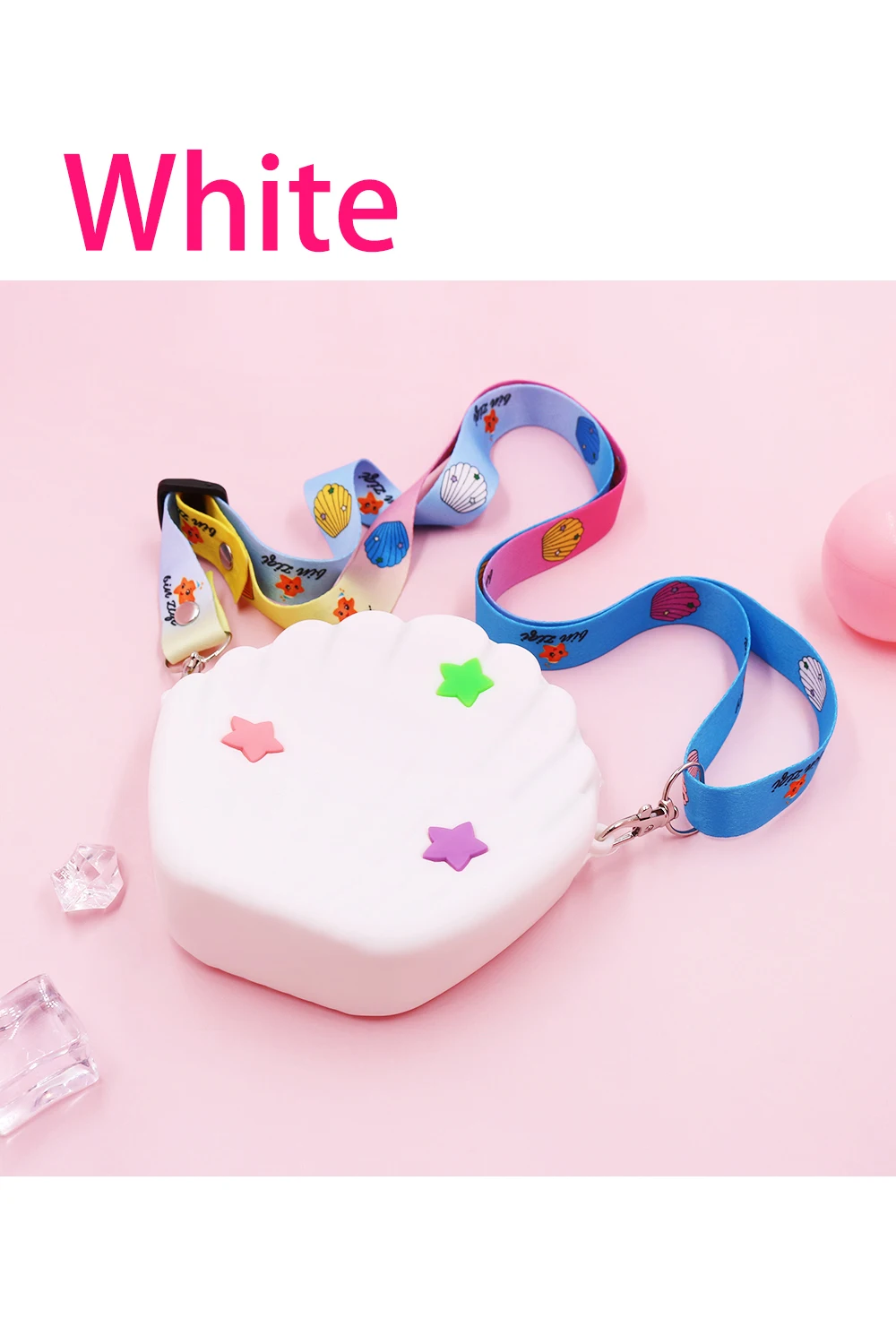 2021 new Fashion Girls shell Mini Money Bag Lovely Cute Cartoon Pouch Women Small Wallet Soft Silicone Coin Purse