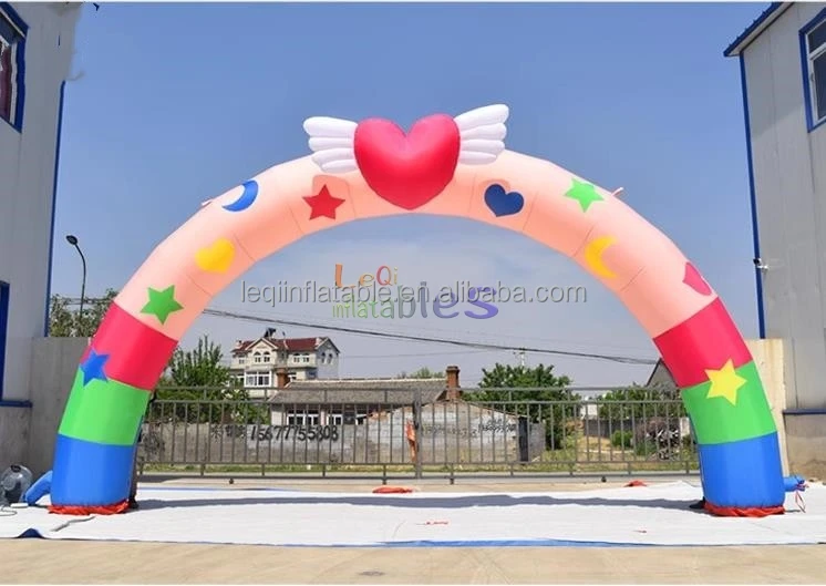 Outdoor Advertising Cartoon Character Kitty Cat Inflatable Arch ...