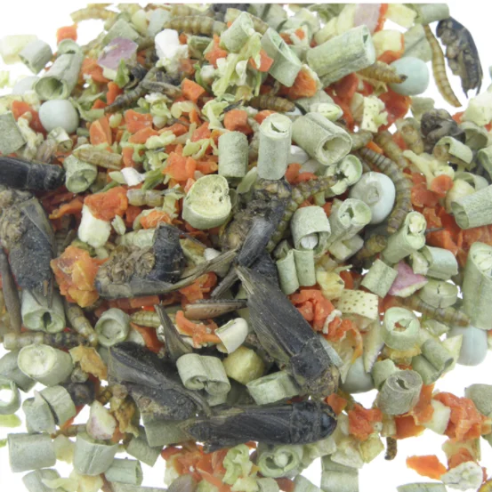 Freeze Dried Blend Fruits And Vegetables Mixed Turtle Reptiles Food