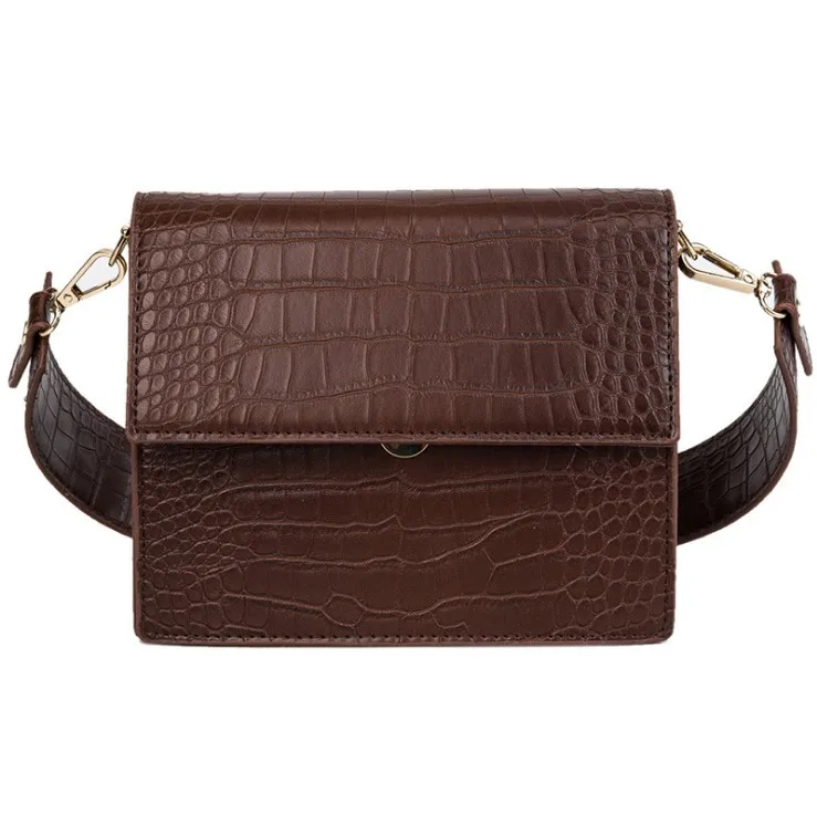 Women Genuine Leather Crocodile Handbag Satchel Tote Crossbody Shoulder Bag New 