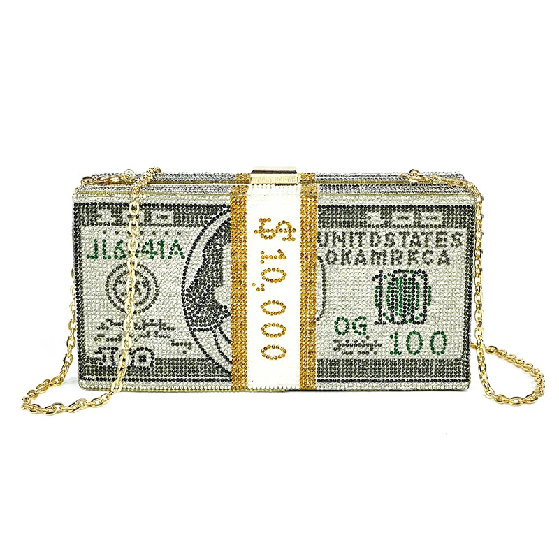 Money Bags Clutch Bag