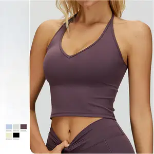 Vest Fantasy Corset Creamy Yellow Fitness Yoga Wear 2026 Hot Quick Dry Moisture-Wicking Summer Gym Tank Tops